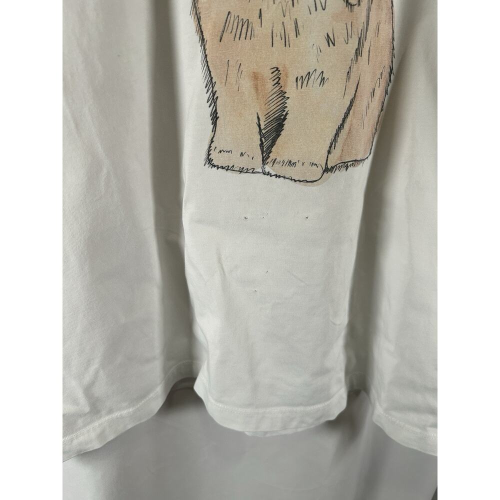 GANNI Bunny T-Shirt Size XL - Picture 6 of 6